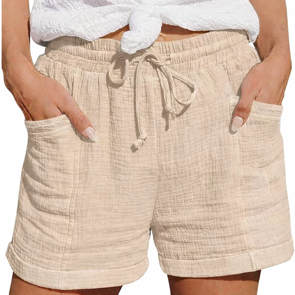 Korte Linnen Broeken Vrouwen