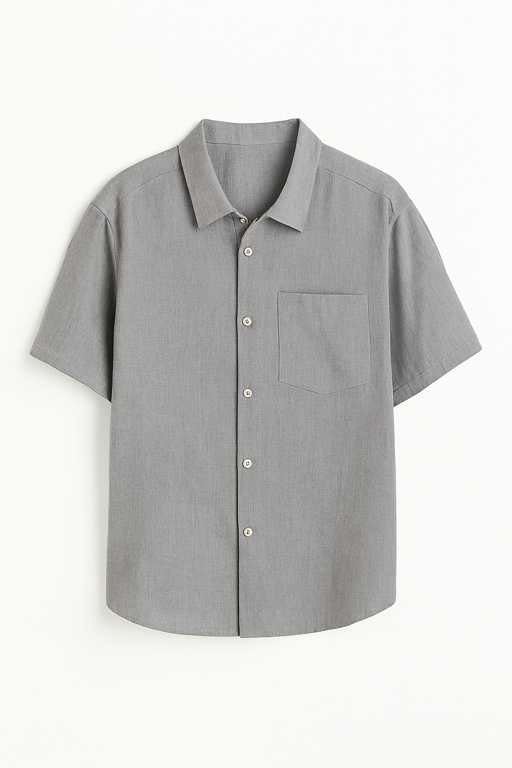 Elegante Korte linnen blousen voor mannen
