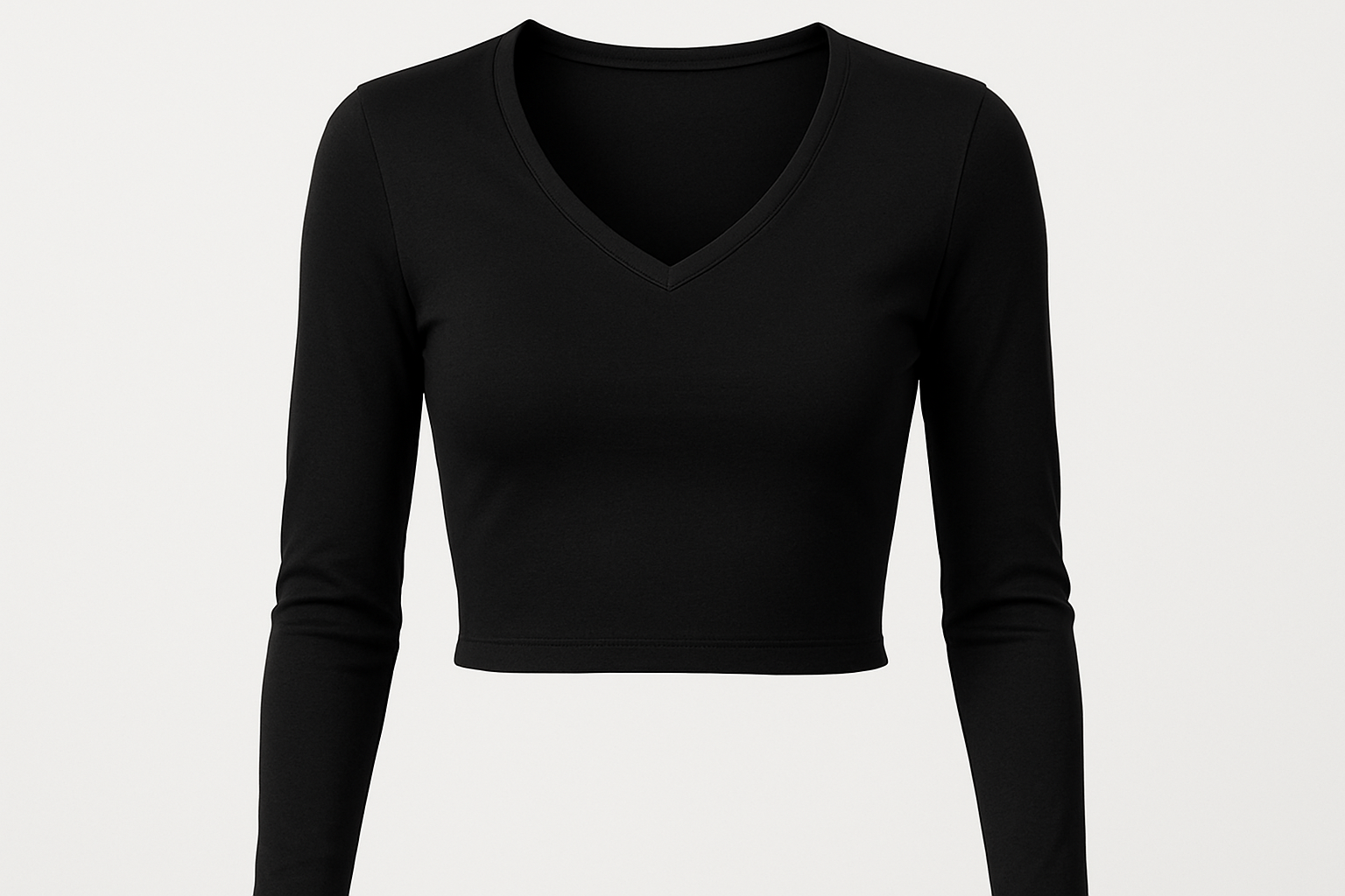 het shirt zelf moet wat korter