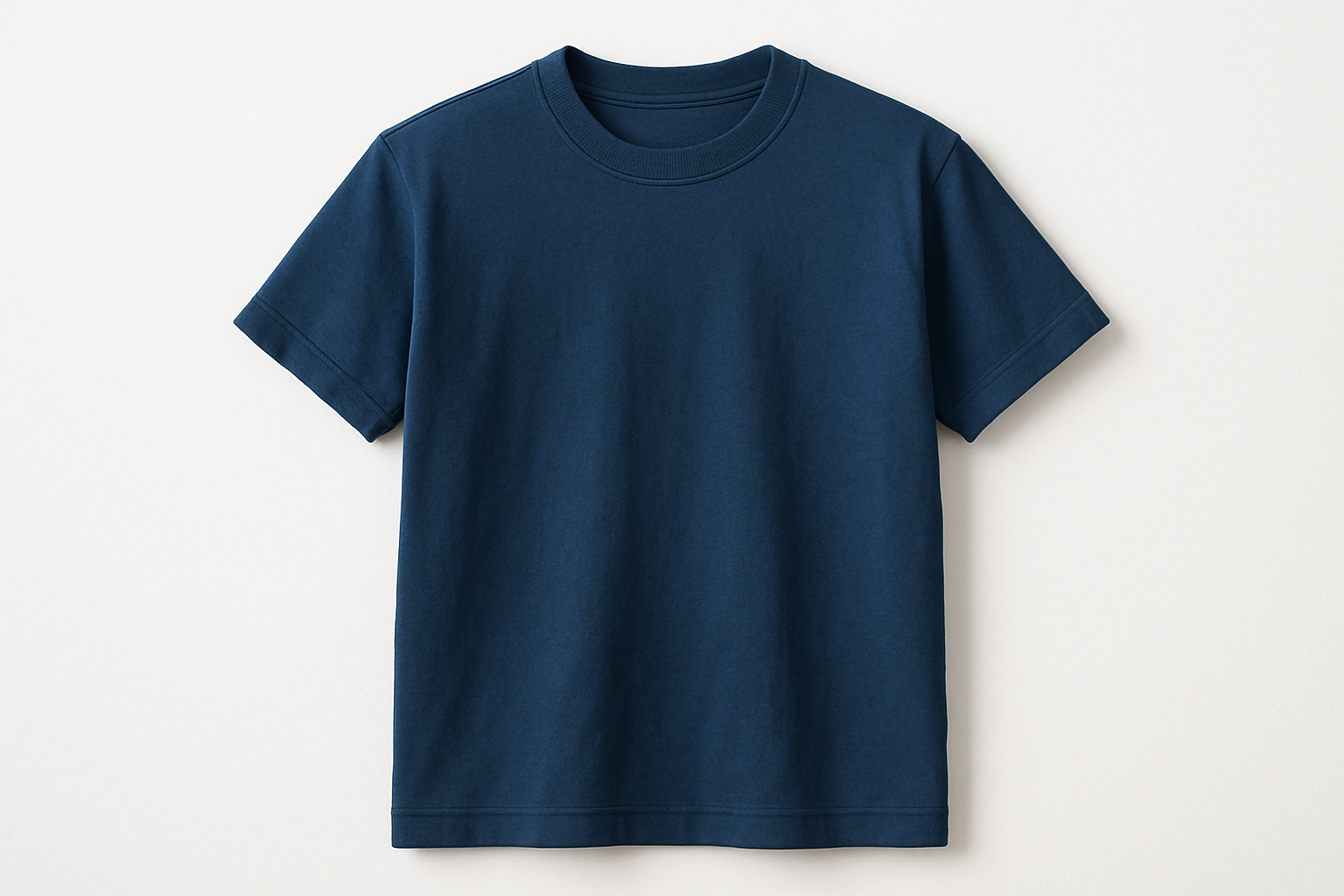 marine blauw t shirt