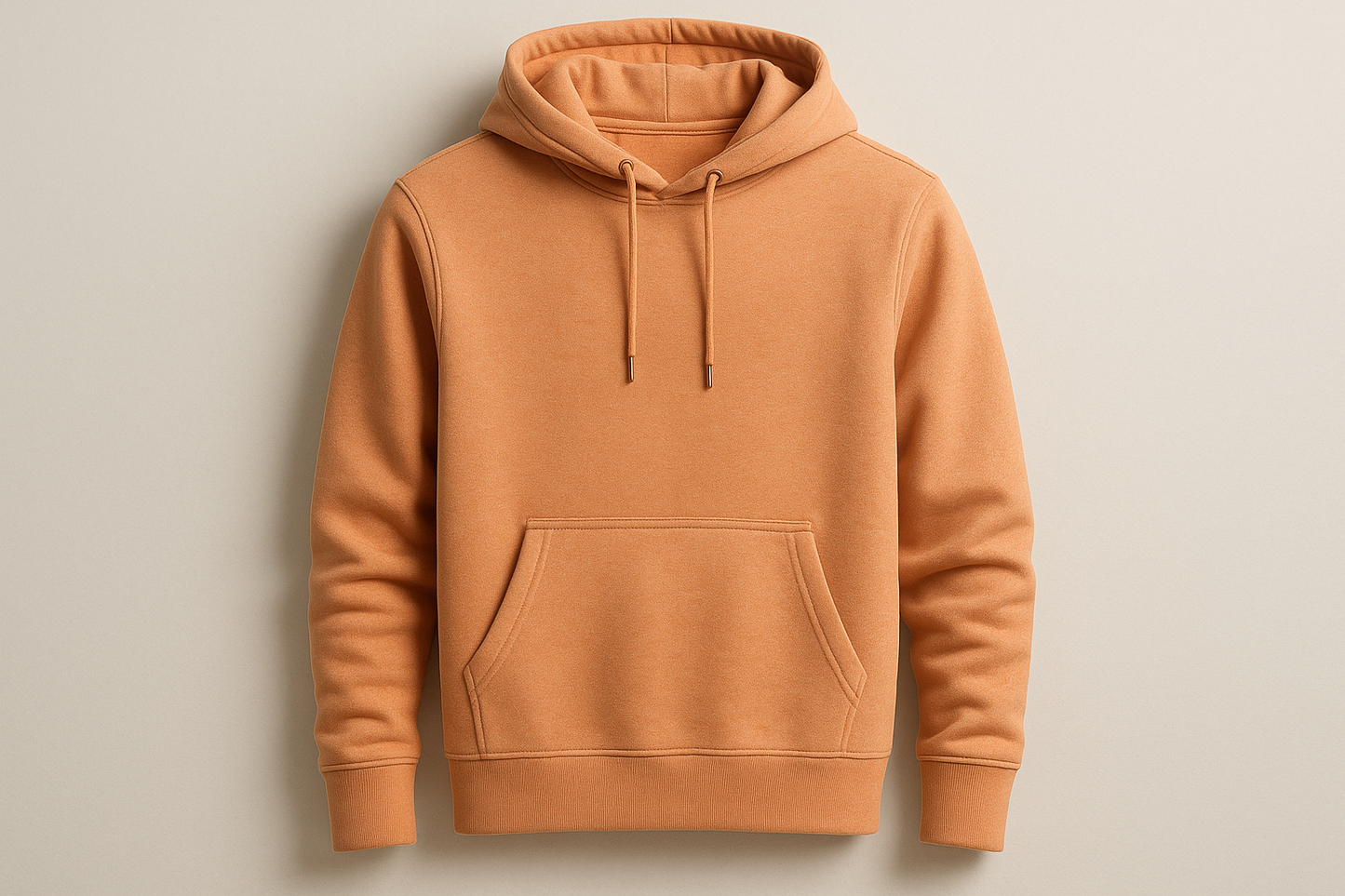 peach oranje hoodie voor mannen