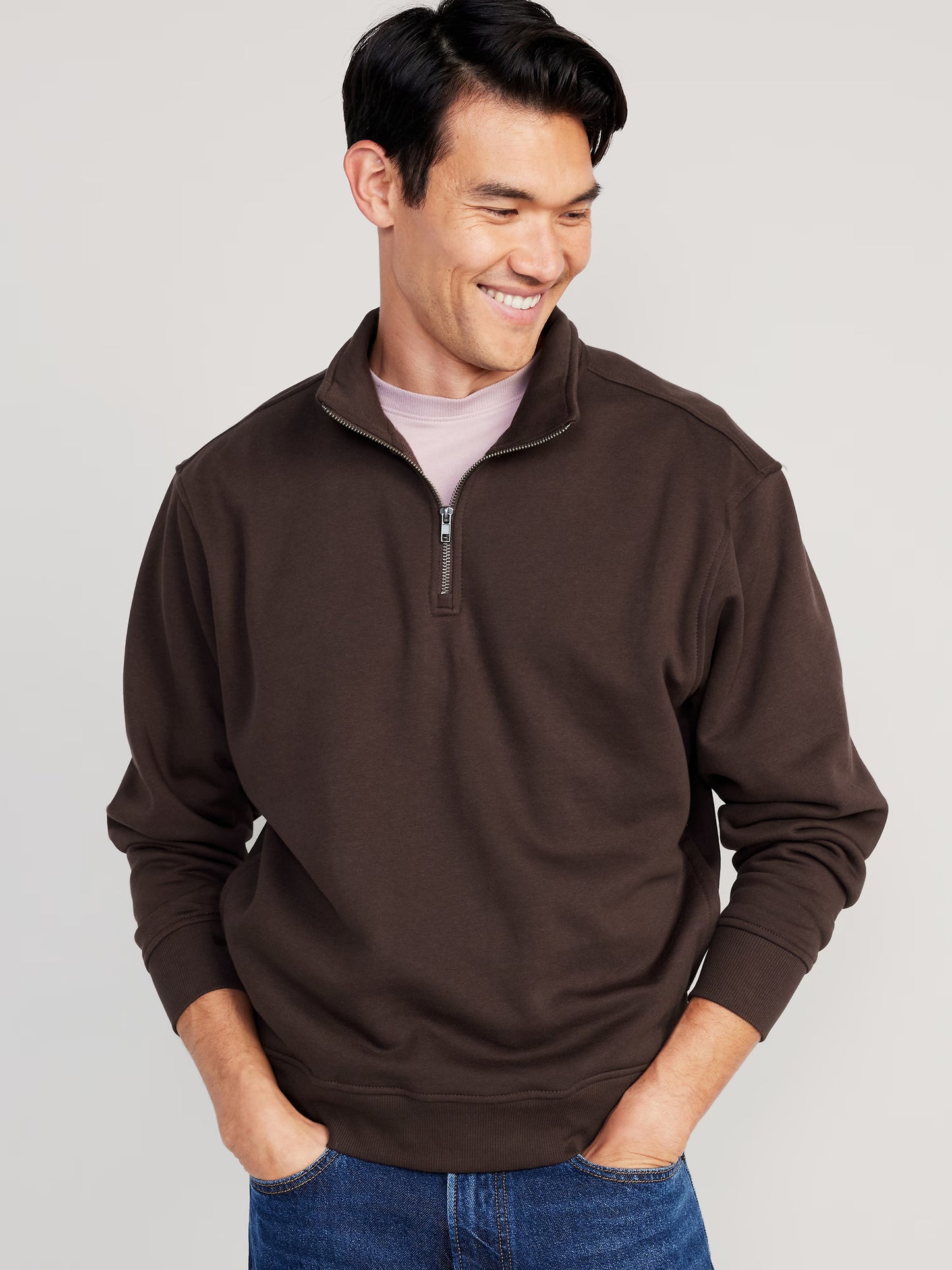 Quarter zip voor heren Comfortabel - Stijlvol