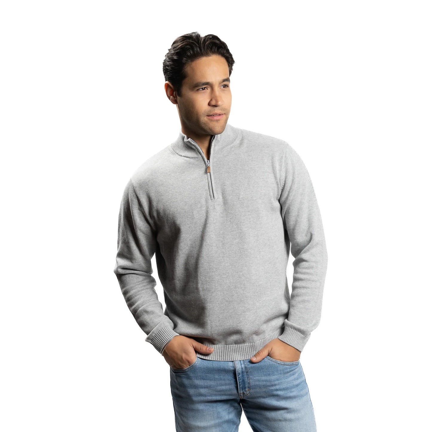 Quarter zip voor heren Comfortabel - Stijlvol