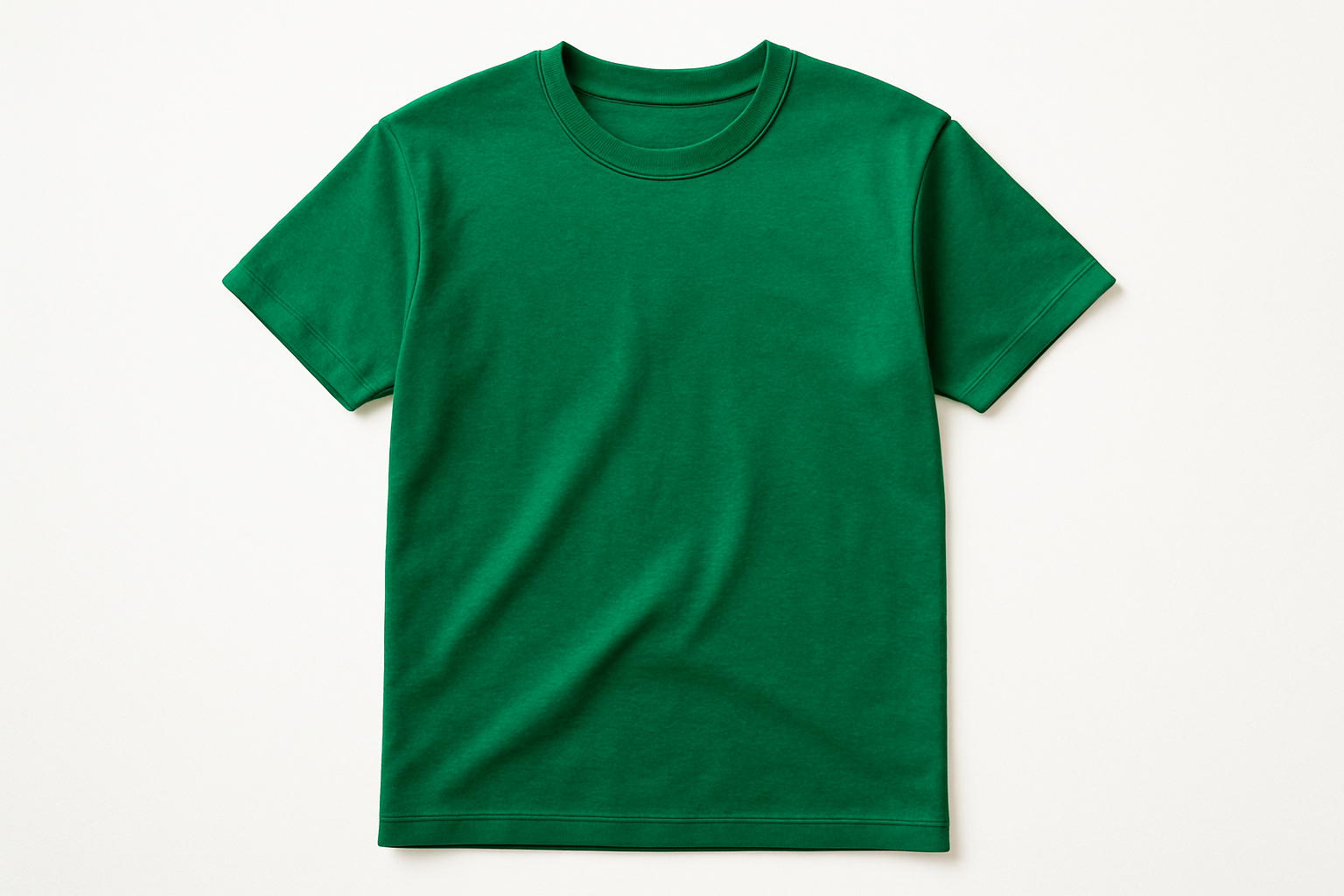 smaragd groen t shirt