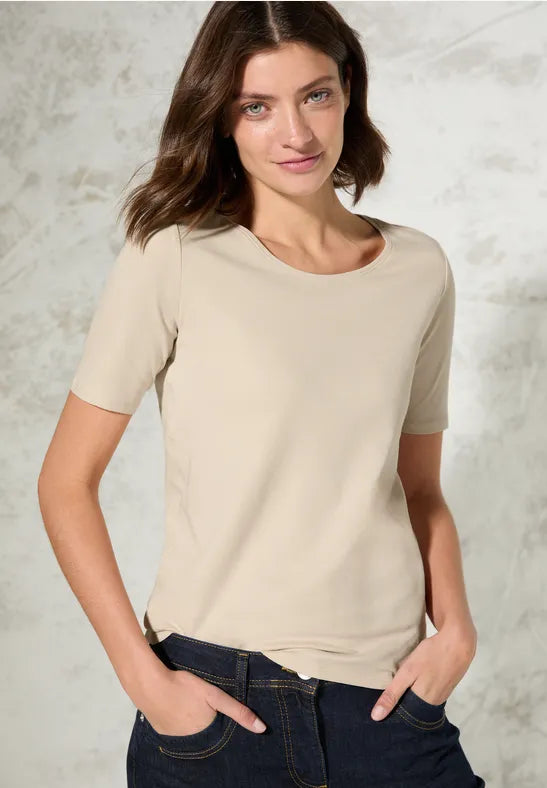 Basic T-Shirts met korte mouwen voor vrouwen