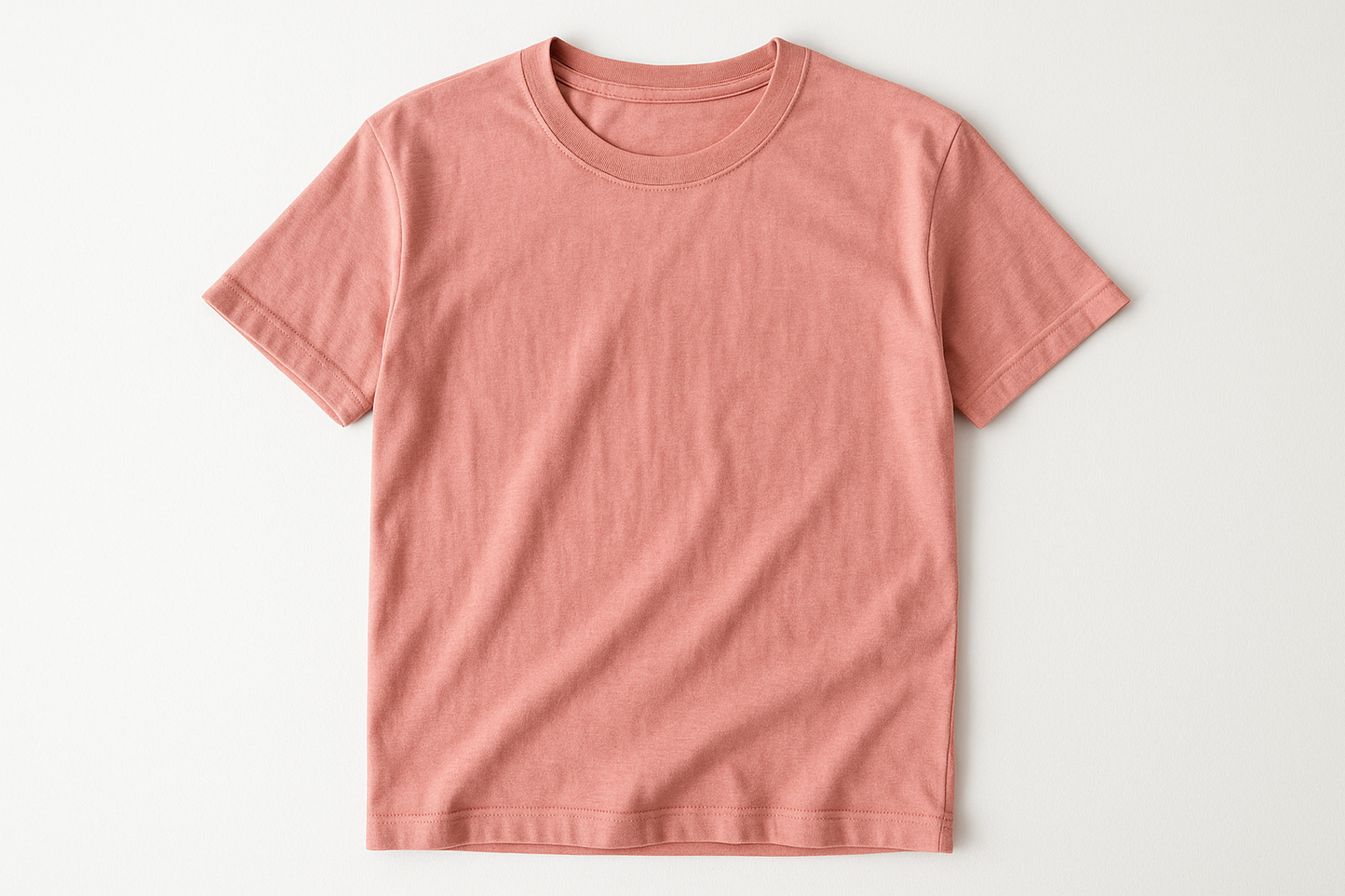 zalm roze t shirt