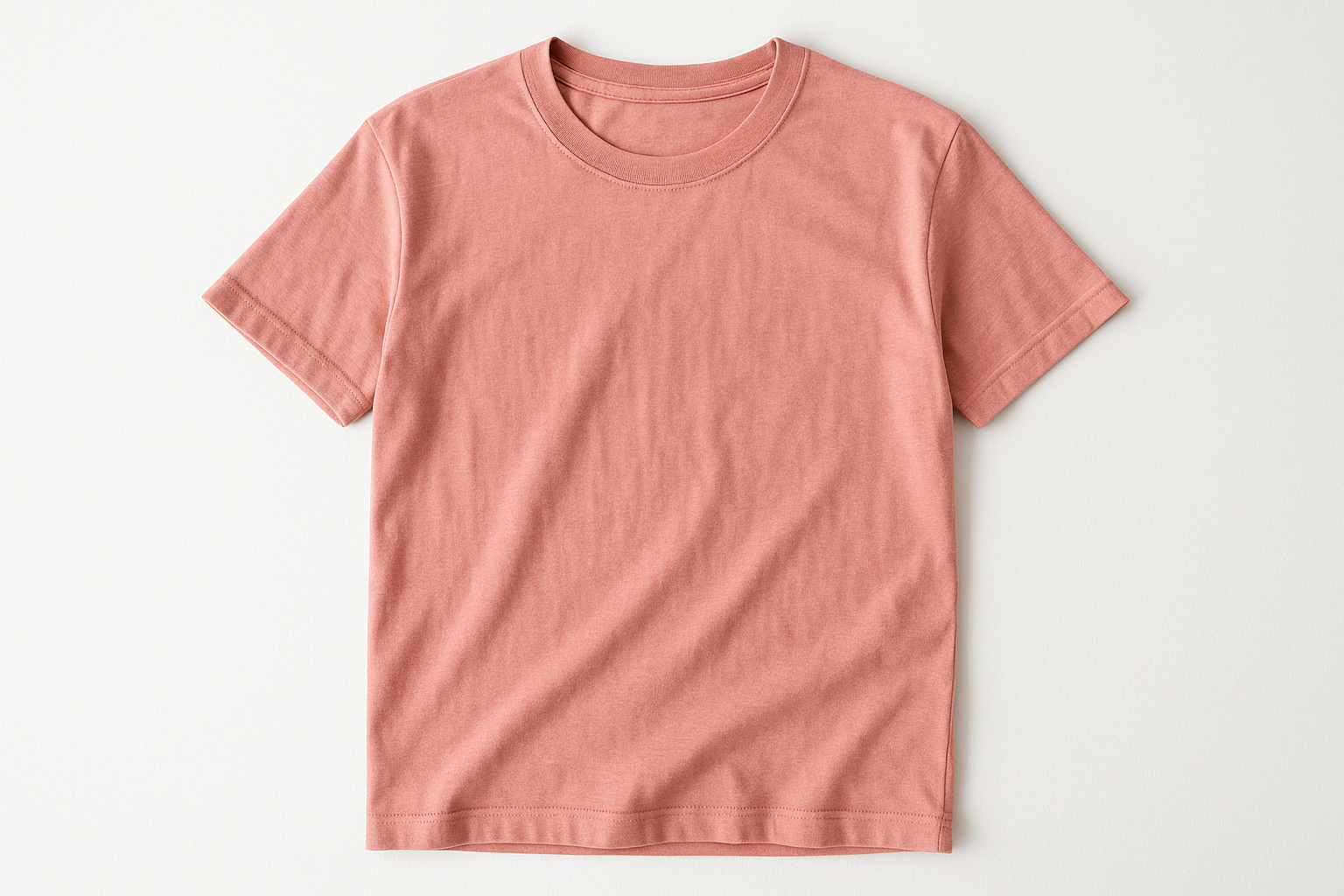 zalm roze t shirt