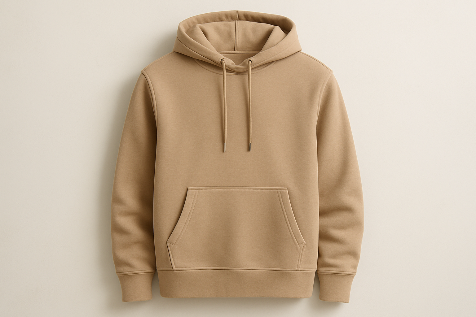 beige hoodie voor mannne