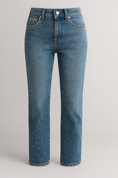 schitterende Glitterjeans Voor Vrouwen