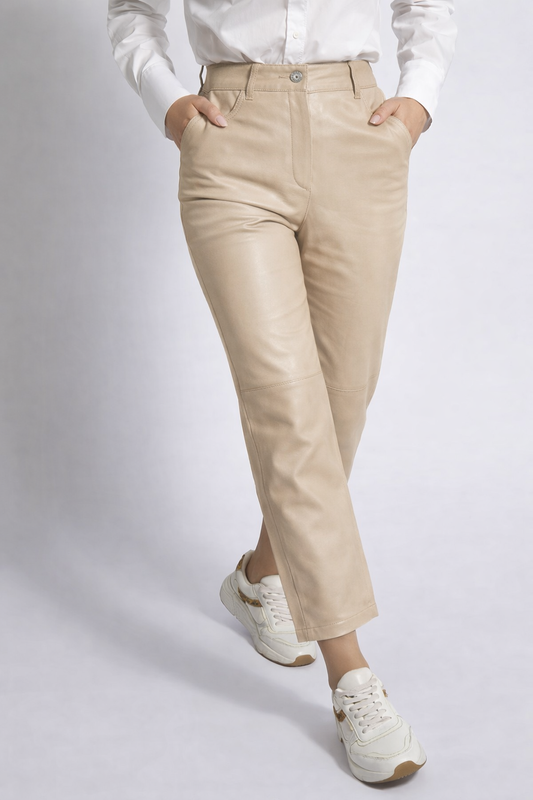 Echte Leren broeken voor vrouwen