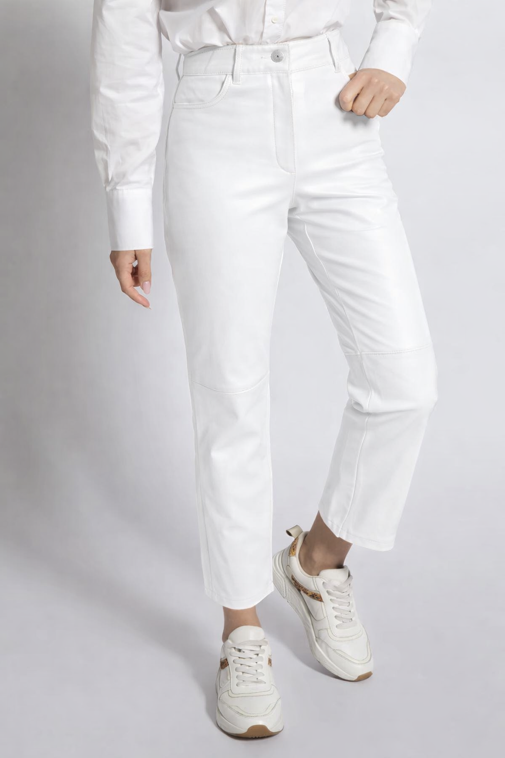 Echte Leren broeken voor vrouwen