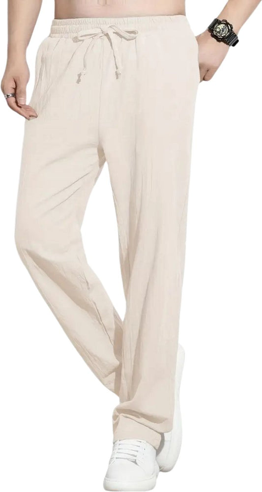 Comfortabele linnen broeken voor Heren