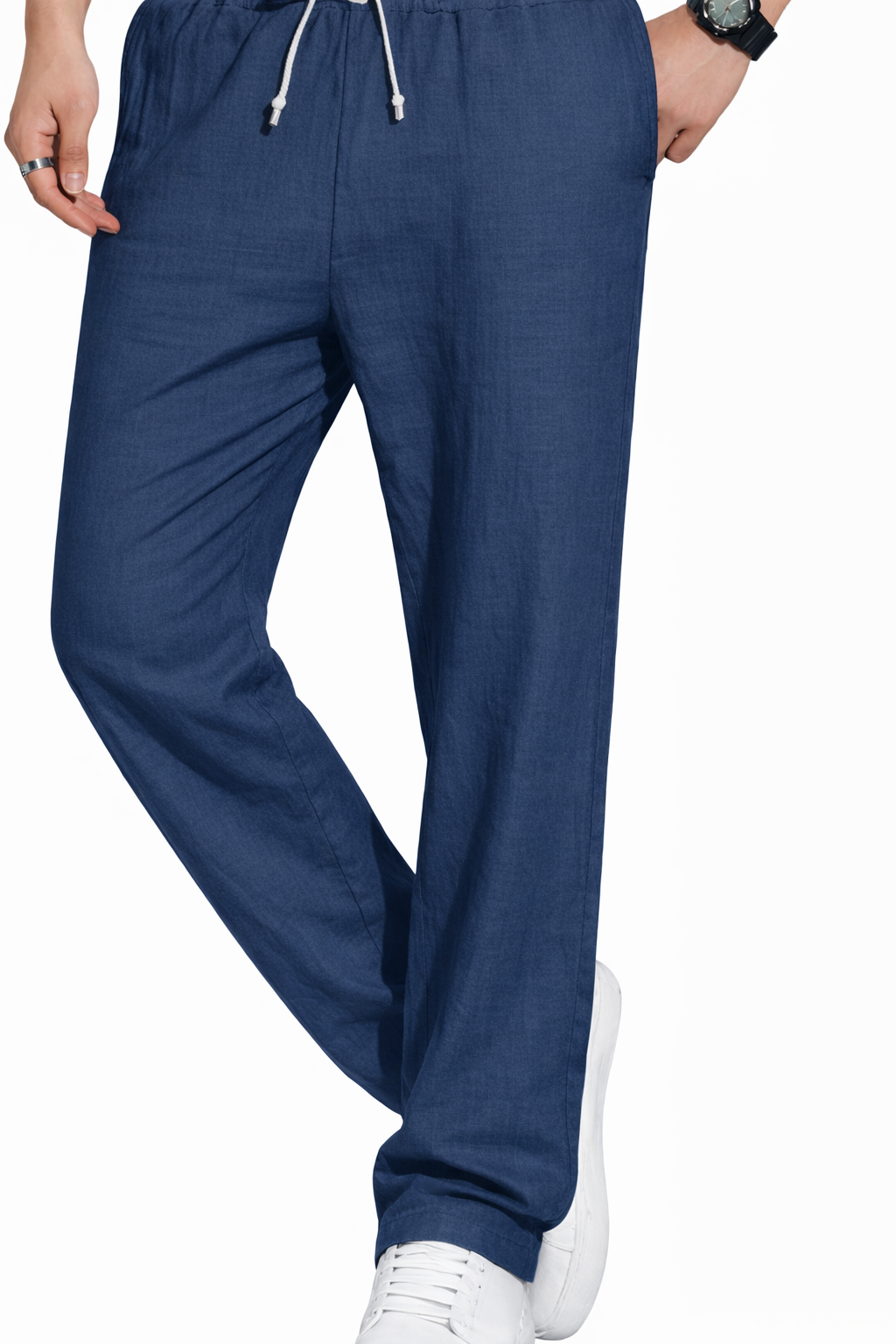 Comfortabele linnen broeken voor Heren