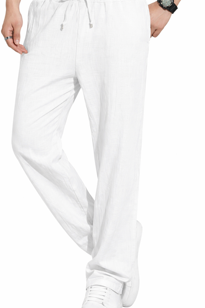 Comfortabele linnen broeken voor Heren