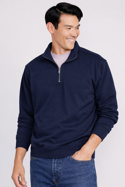 Quarter zip voor heren Comfortabel - Stijlvol