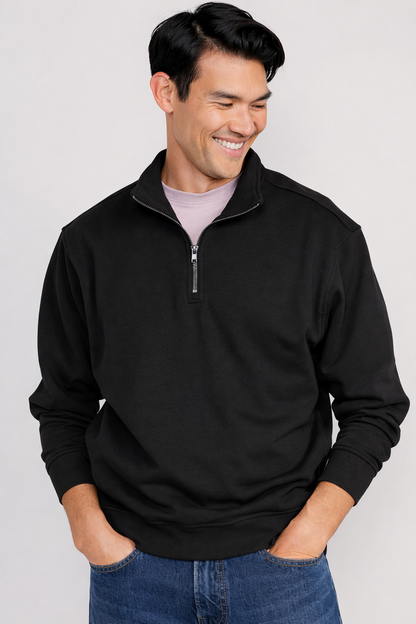 Quarter zip voor heren Comfortabel - Stijlvol