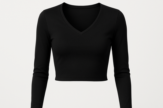 het shirt zelf moet wat korter