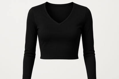 het shirt zelf moet wat korter