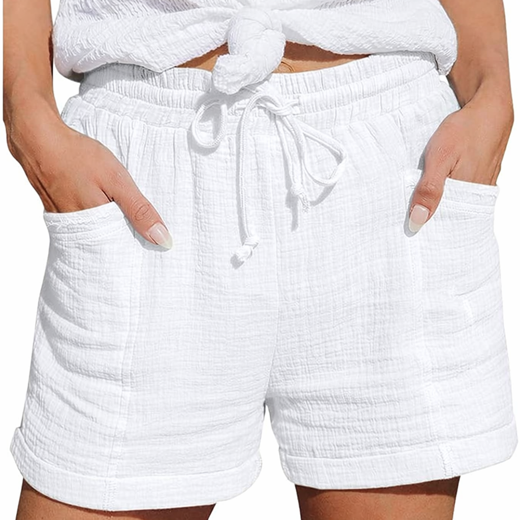 Korte Linnen Broeken Vrouwen