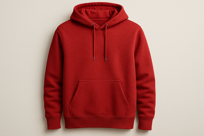 rode hoodie voor mannen