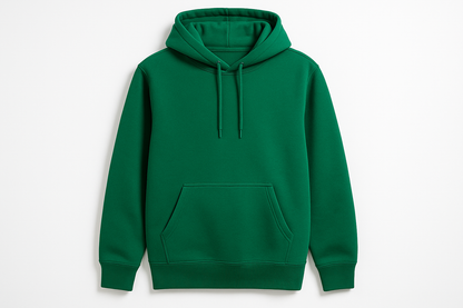 smaragd groene hoodie