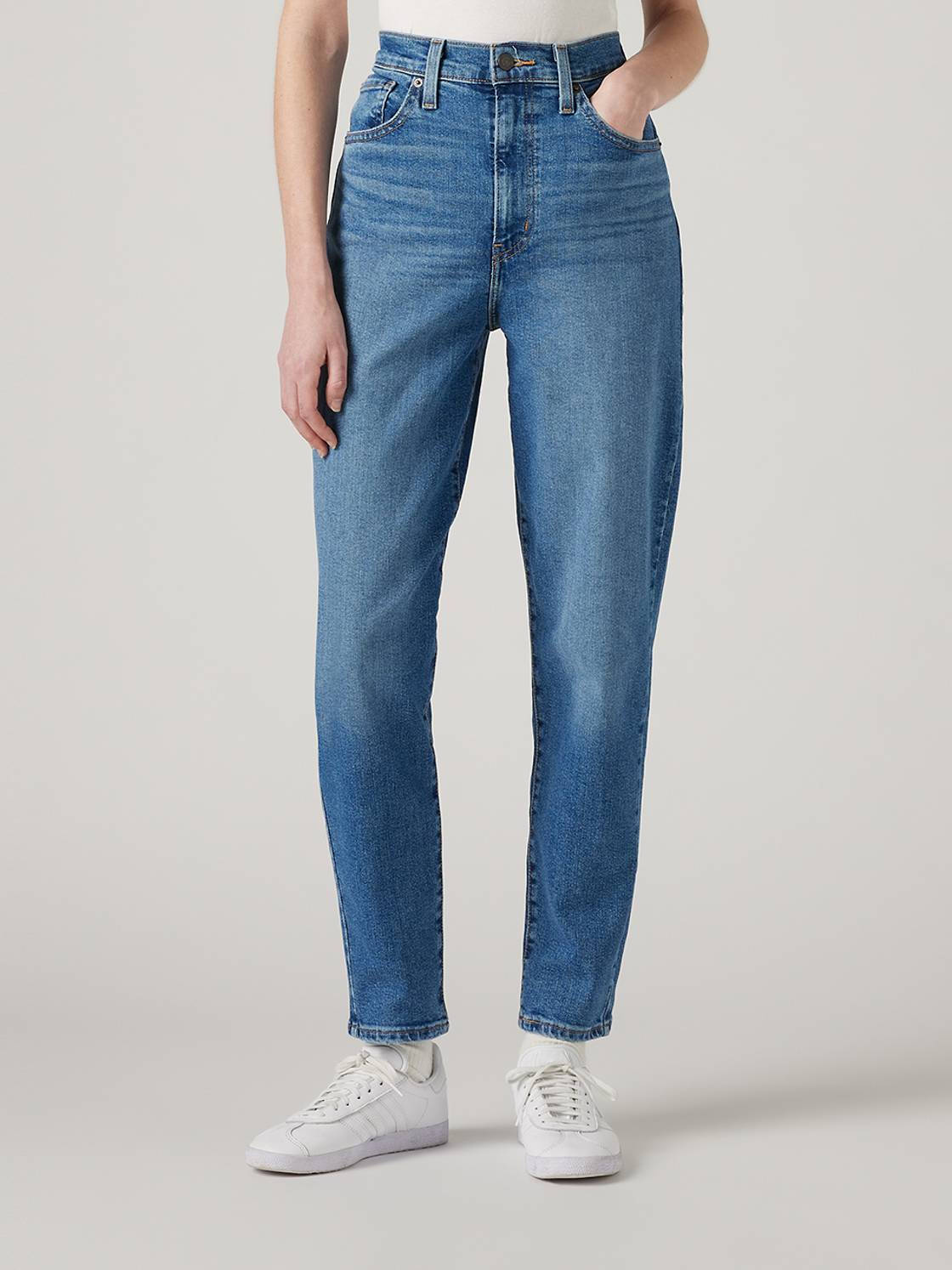 Tapered Fit Jeans Voor Vrouwen