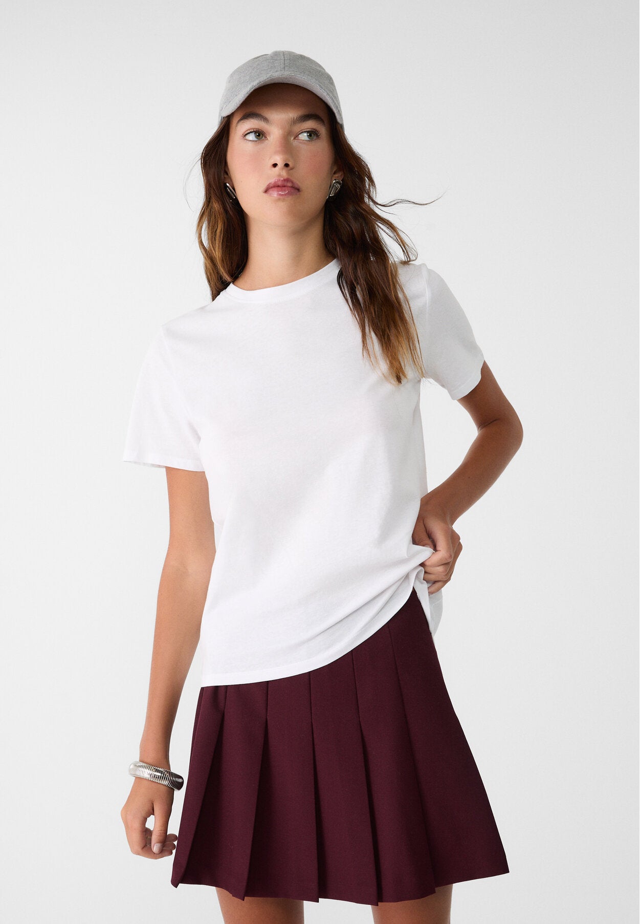 Basic T-Shirts met korte mouwen voor vrouwen